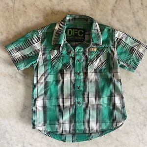 Dixxon Youth Grafton St. Bamboo Short Sleeve Flannel size: XS youth